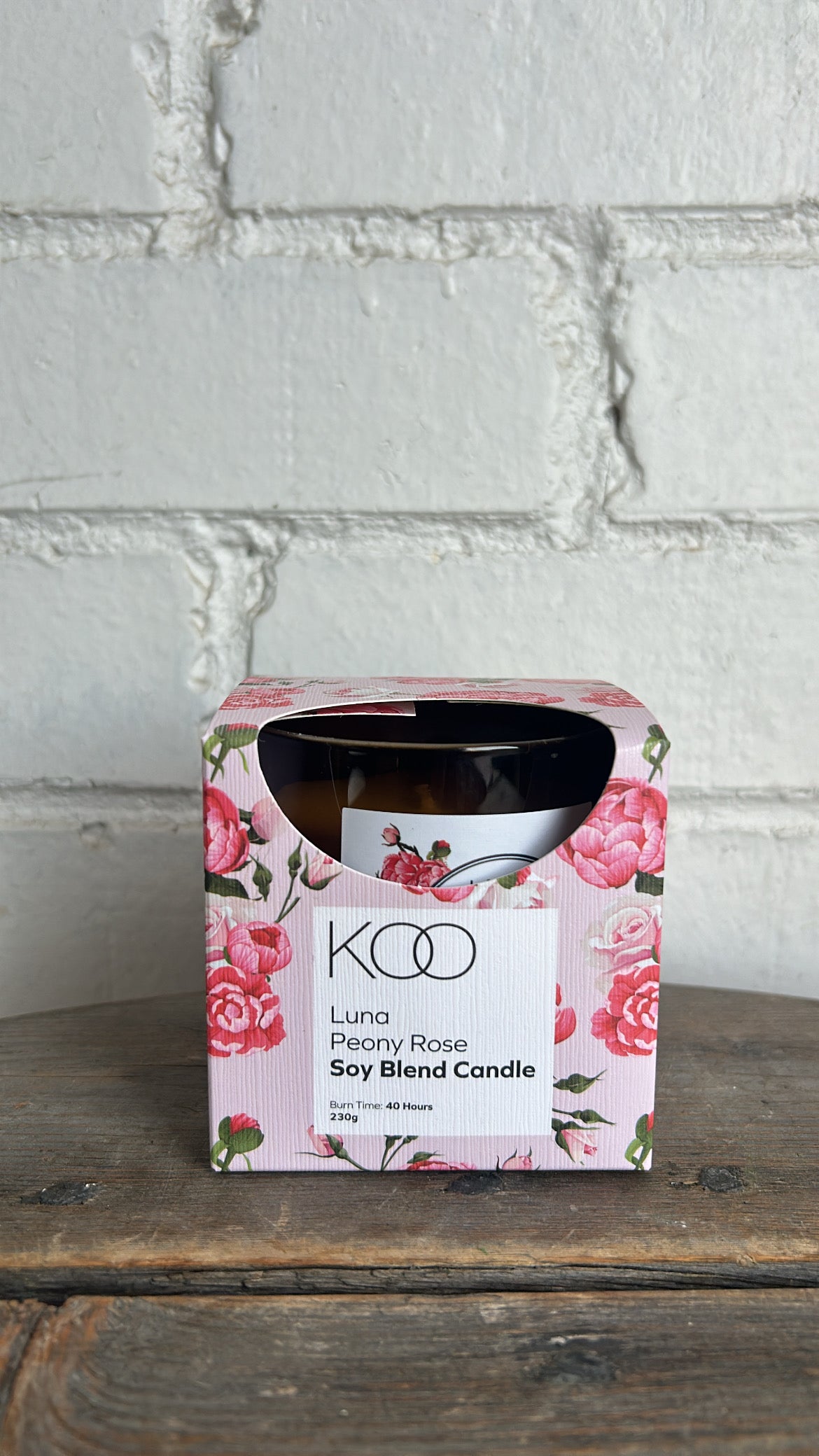 Peony Rose Soy Blend Candle