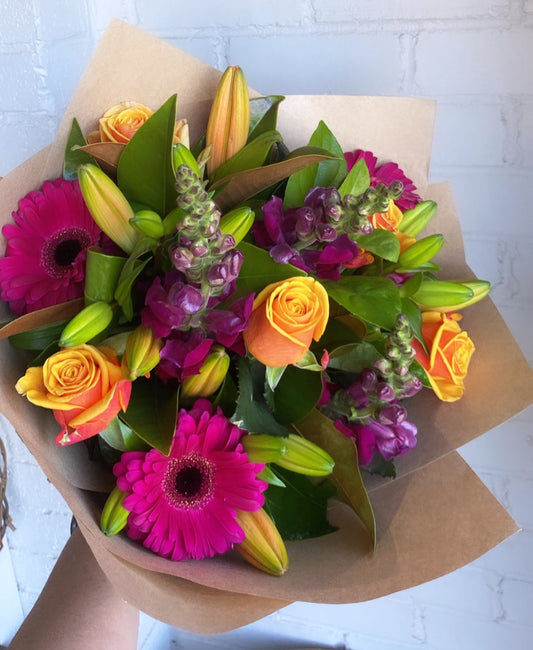 Seasonal florist choice bouquet