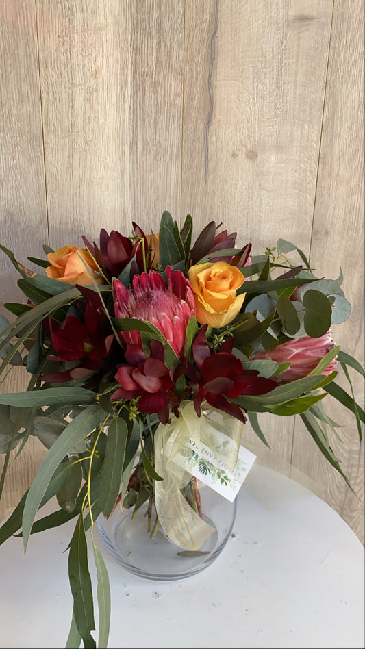 Natives flowers in a vase Langwarrin