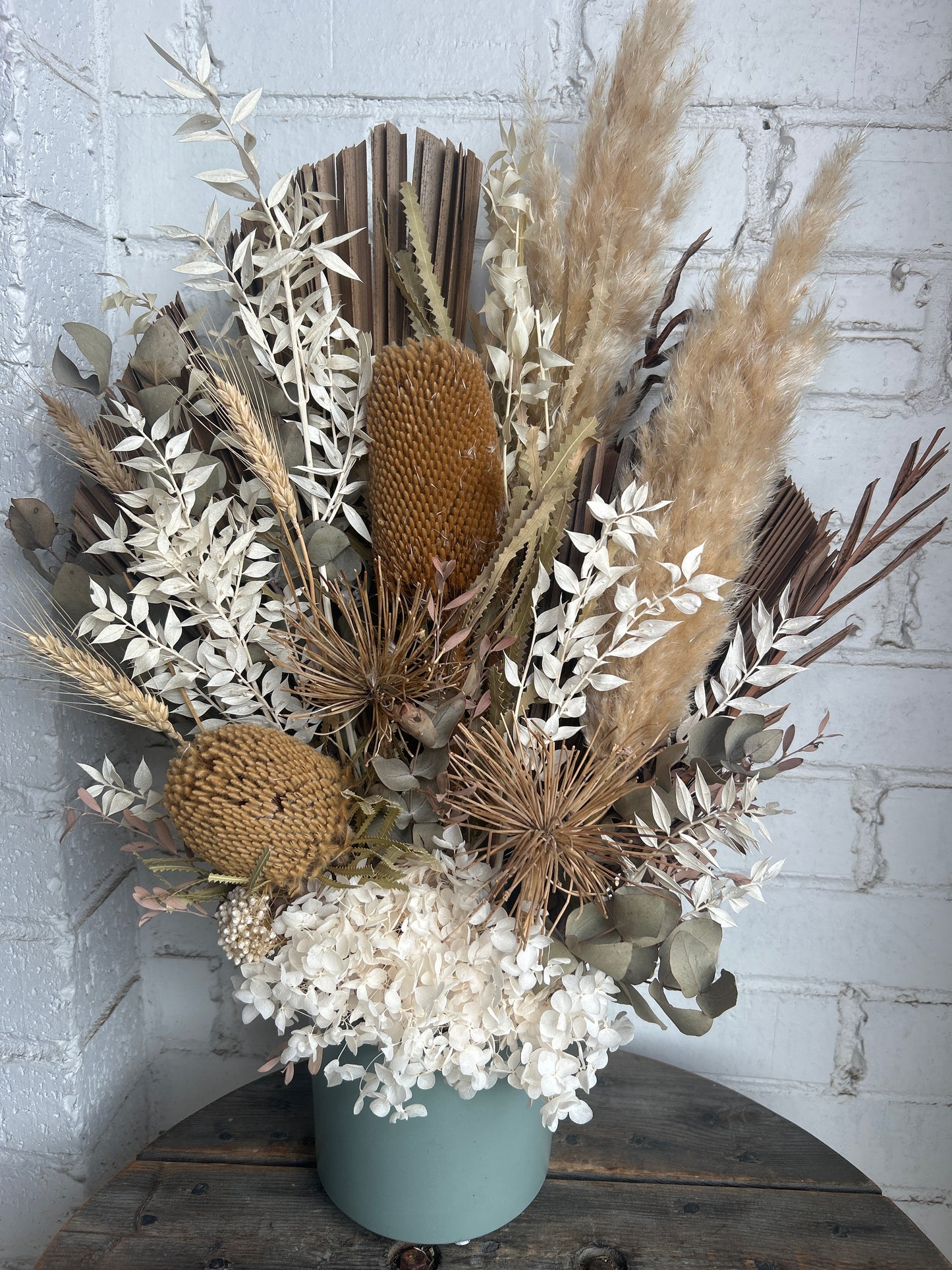 Natural beauty with Dreid Flowers and preserved