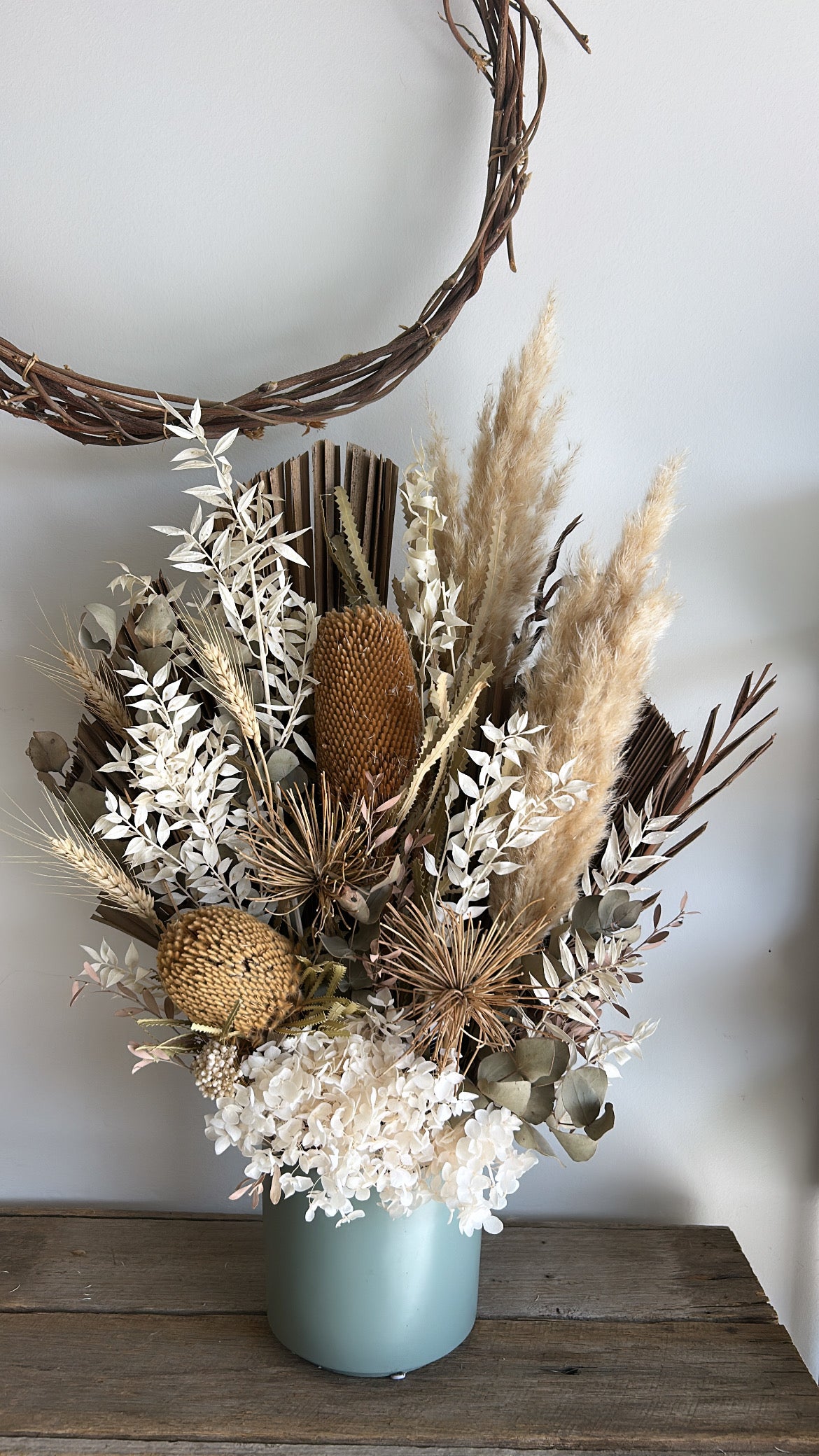 Natural beauty with Dreid Flowers and preserved