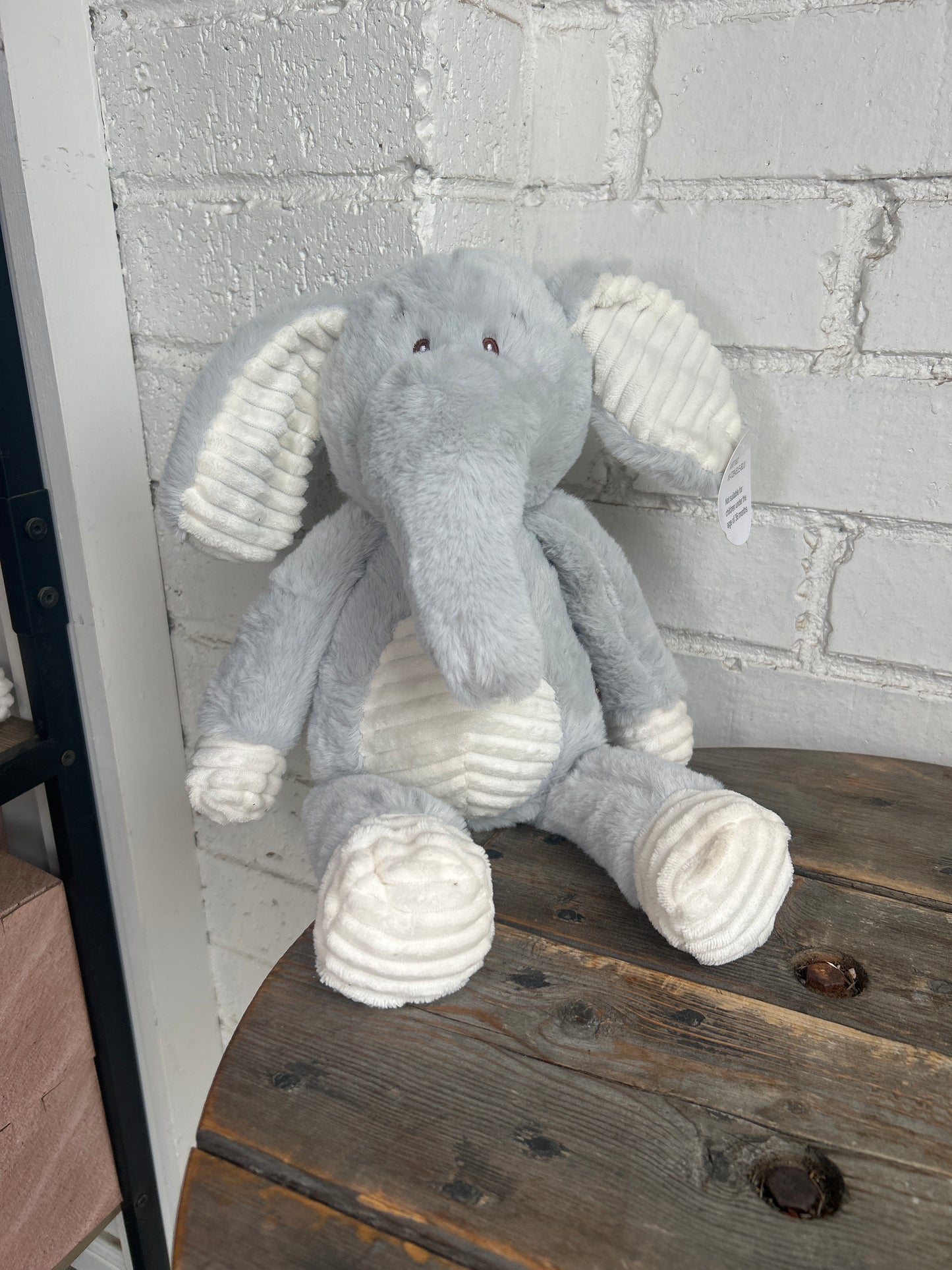 Baby blue elephant teddy