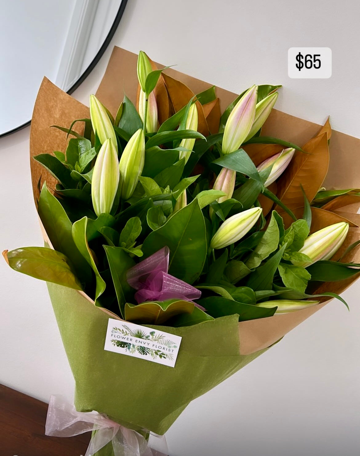 bouquet of lilies