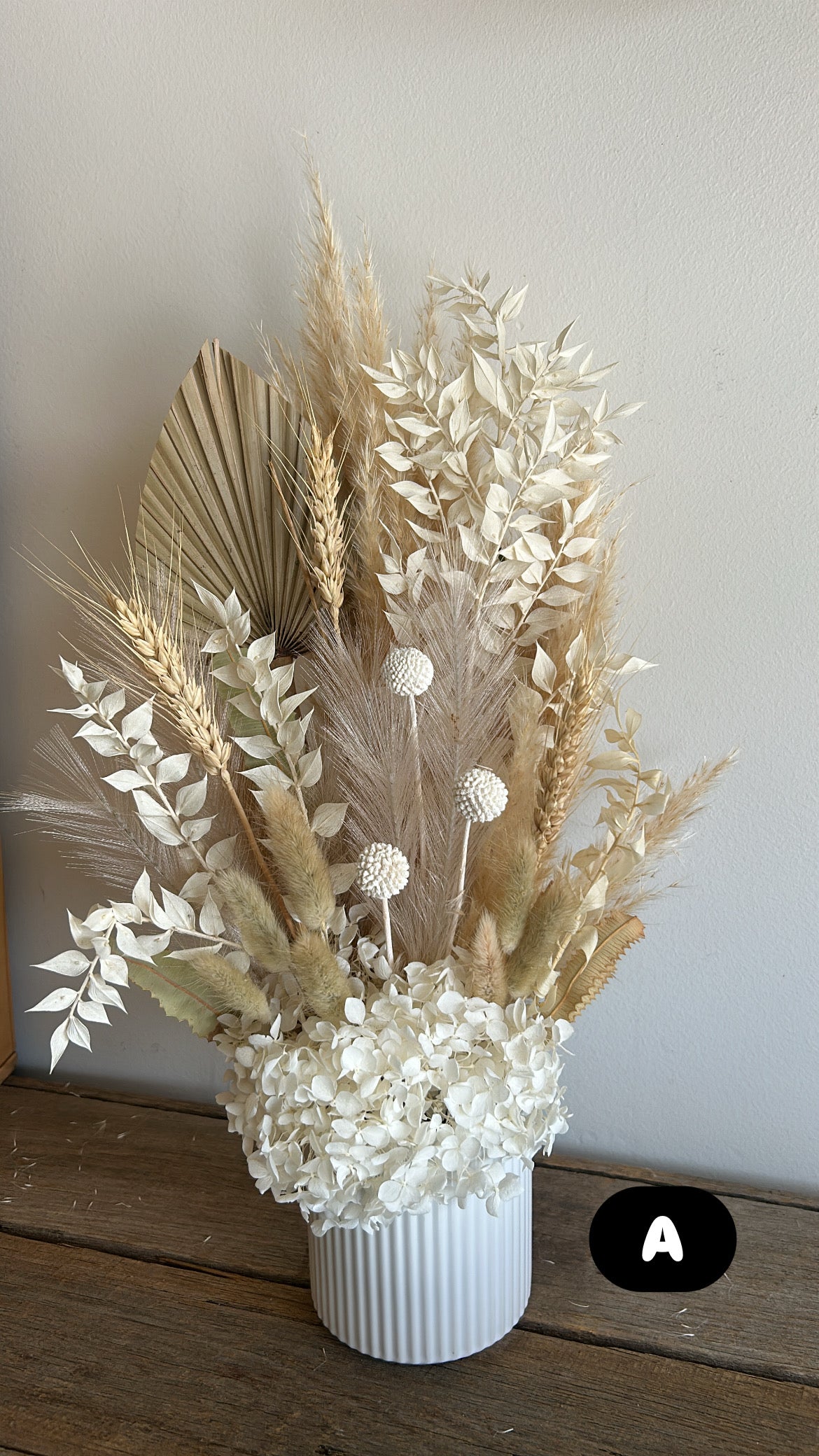 Natural forever flower arrangement.