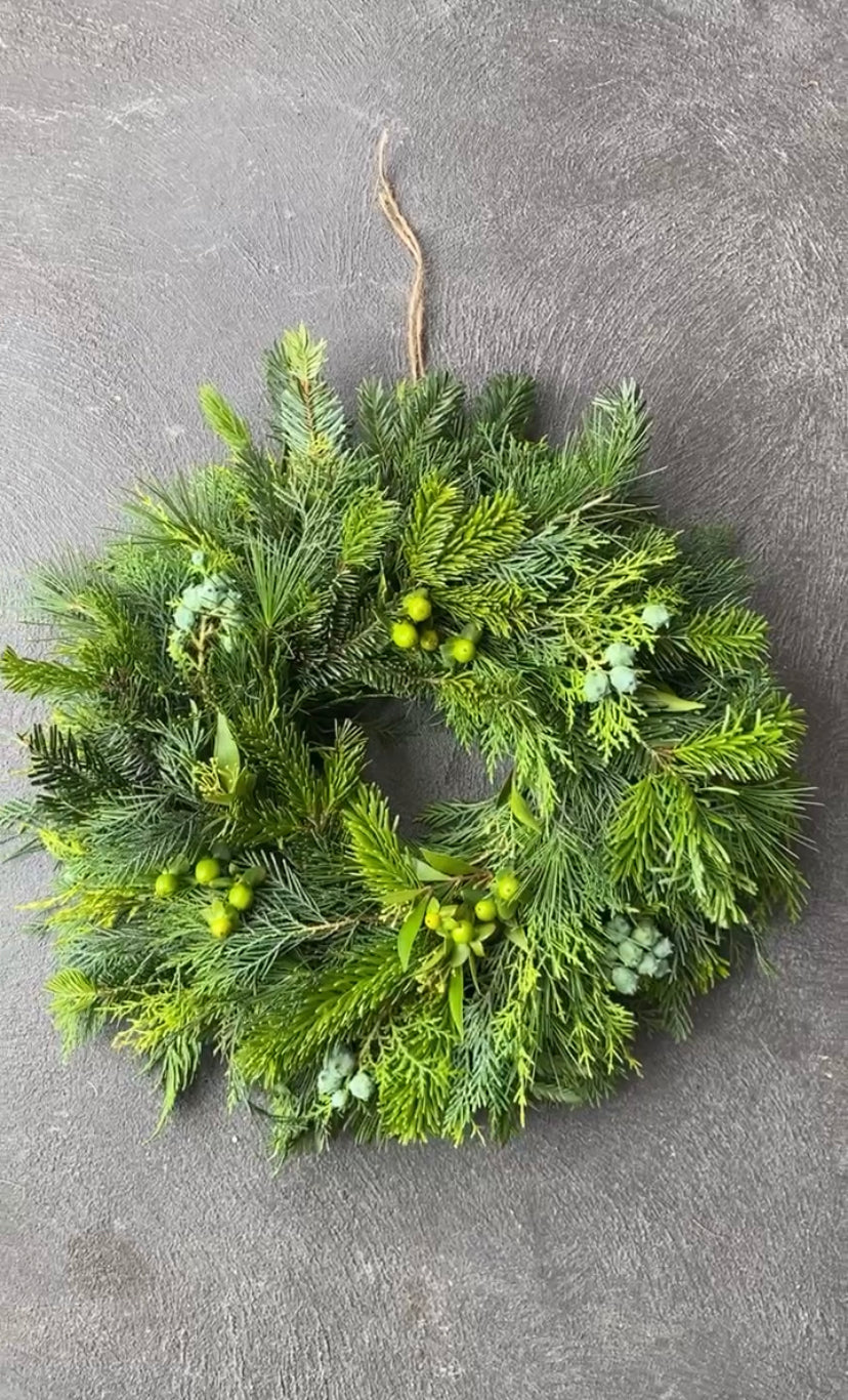 Langwarrin Christmas wreath 