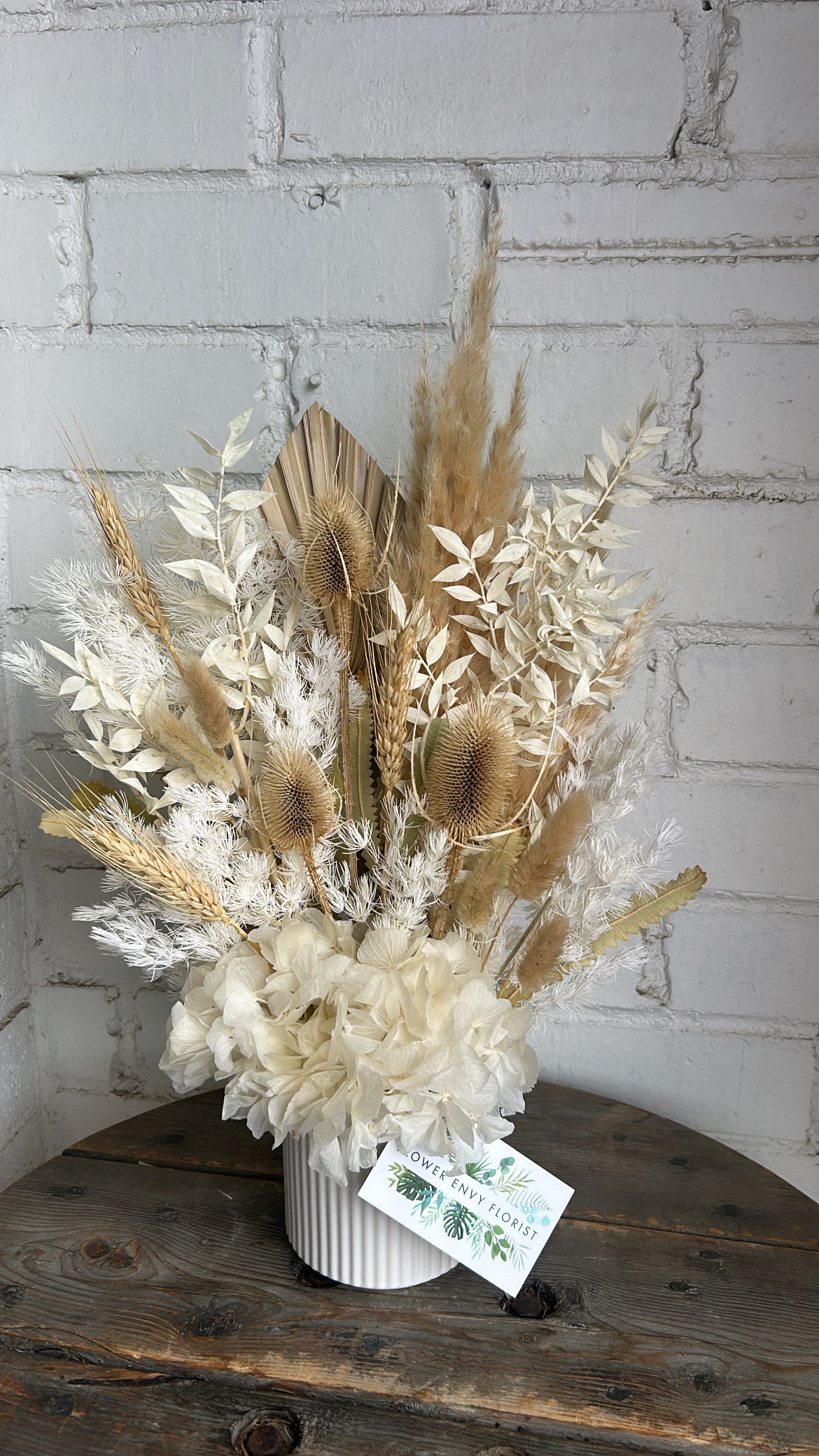 Natural forever flower arrangement.