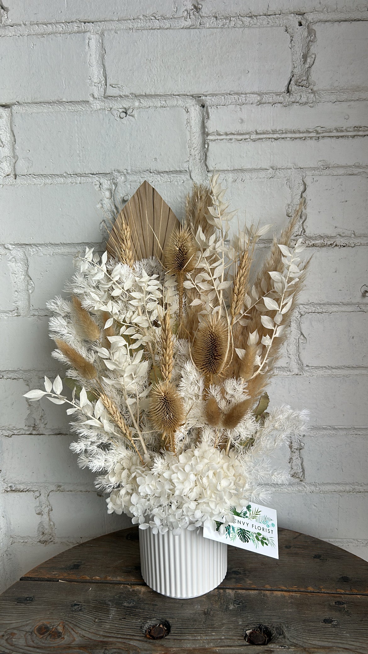 Natural forever flower arrangement.