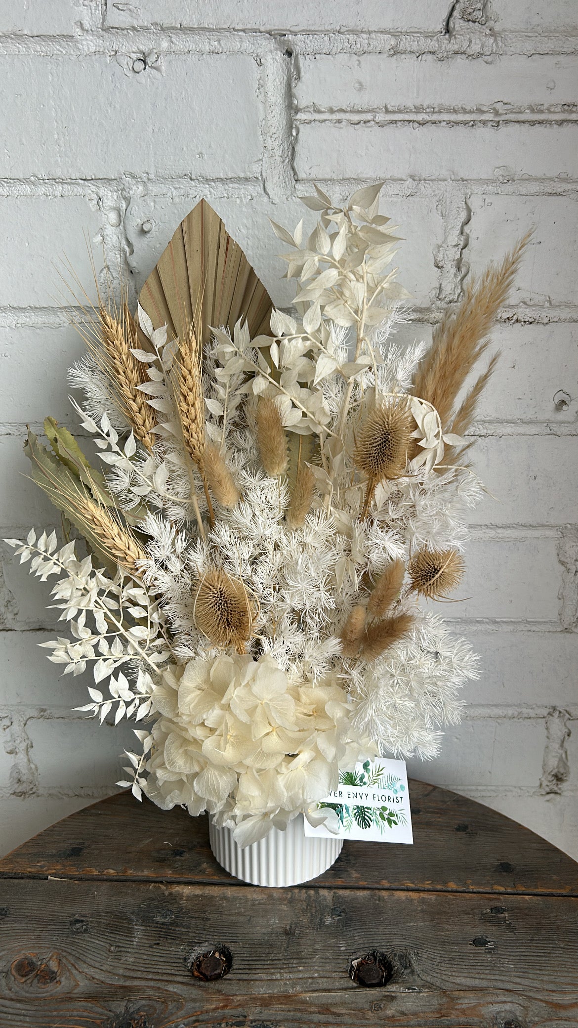 Natural forever flower arrangement.